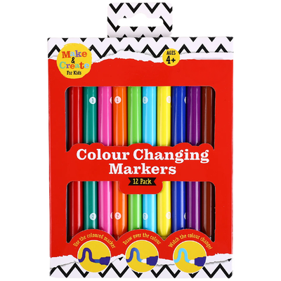 Colour Changing Markers: Pack of 12 image number 1