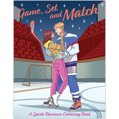Game, Set and Match: Sports Romance Colouring Book image number 1