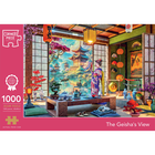The Geisha's View 1000 Piece Jigsaw Puzzle image number 1