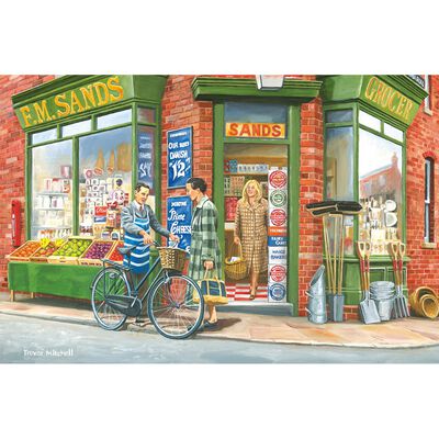 Corner Shop 1000 Piece Jigsaw Puzzle image number 2