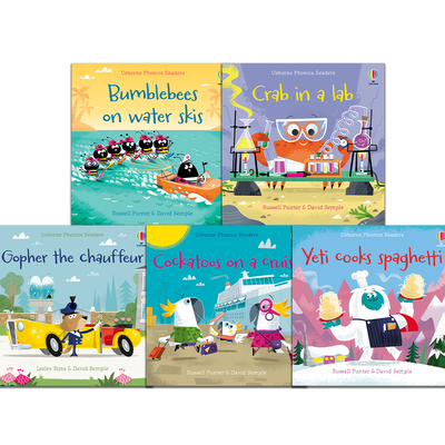 Usborne Phonics: 10 Book Ziplock Bundle image number 3