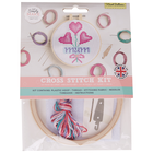 Simply Make: Heart Balloons Cross Stitch Craft Kit image number 1