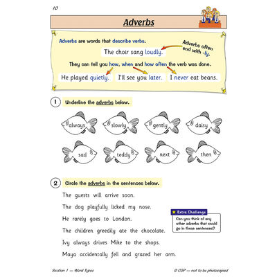 KS2 English Targeted Question Book Grammar, Punctuation & Spelling: Year 3 image number 2