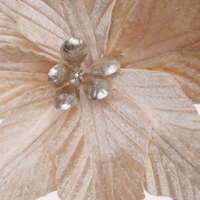 Large Gold Poinsettia