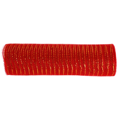 Red Mesh Ribbon: 9m image number 4