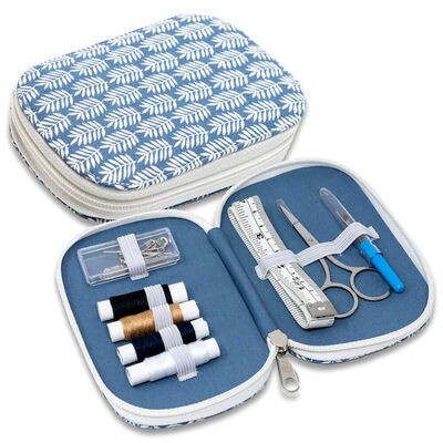 Korbond Blue Geo Fern Sewing Kit image number 1