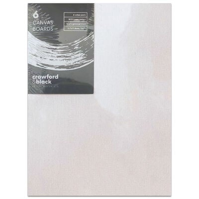 Crawford & Black Canvas Boards 5 x 7 inches: Pack of 6 image number 2