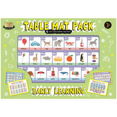 Table Mat Pack Early Learning image number 1