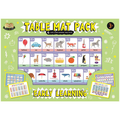 Table Mat Pack Early Learning image number 1