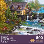 Mill by the River 500 Piece Jigsaw Puzzle image number 1
