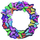 Butterfly Wreath Crystal Art Kit image number 2