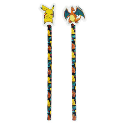 Pok&eacute;mon Pencil & Eraser Topper Set image number 2