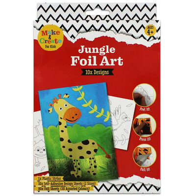 Foil Art: Jungle Animals image number 1