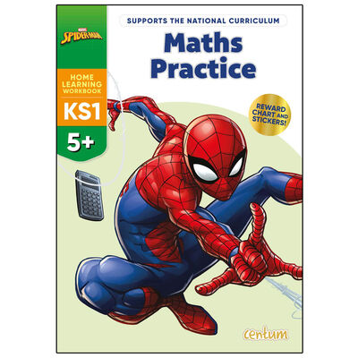 Disney Learning Spider-man: Maths Practice 5+ By Centum Books | The Works