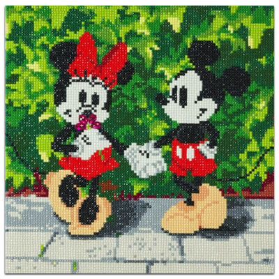 Minnie and Mickey Crystal Art Kit image number 2