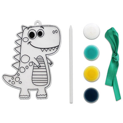 Paint Your Own Suncatcher: Dex the Dino image number 2