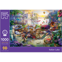 Italian Lake 1000 Piece Jigsaw Puzzle
