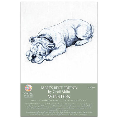 Man&rsquo;s Best Friend Cross Stitch Kit: Winston image number 1