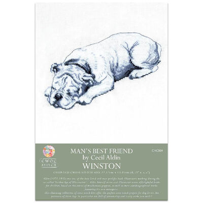 Man’s Best Friend Cross Stitch Kit: Winston image number 1