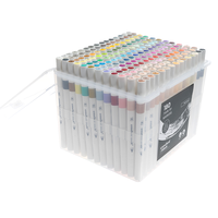 Crawford & Black Twin-Tip Markers in Carry Case: Pack of 180