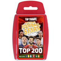 Top Trumps: World Football Stars: Top 200: Pack 4 of 6