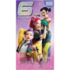 K-Pop Demon Hunters Age 6 Birthday Card image number 1