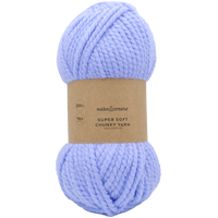 Super Soft Chunky Acrylic Yarn: Lilac 200g