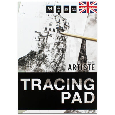 DoCrafts Artiste A4 Tracing Pad: 30 Sheets image number 1