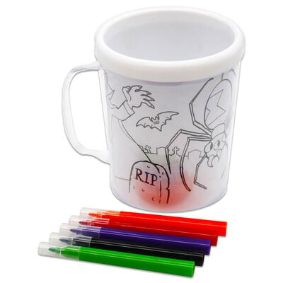 Colour Your Own Halloween Mug image number 2