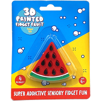 3D Printed Fidget Fruit Toys: Assorted