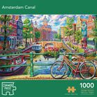 Amsterdam Canal 1000 Piece Jigsaw Puzzle image number 1