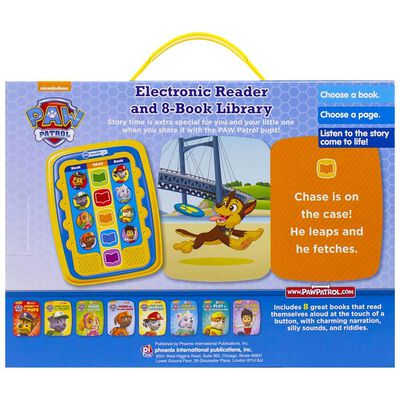 Nickelodeon Paw Patrol: Electronic Me Reader Jr 8 Book Library image number 3