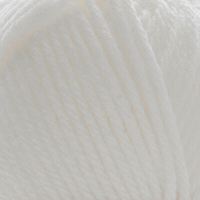 Bonus Chunky: White Yarn 100g image number 2