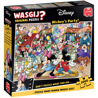 Wasgij Mystery Mickey’s Party! 1000 Piece Jigsaw Puzzle image number 1