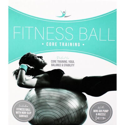 Grey Fitness Ball - 65cm image number 2