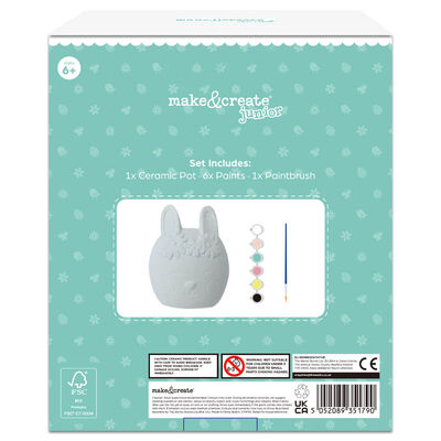 Easter Paint Your Own Ceramic Plant Pot image number 3