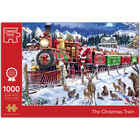 The Christmas Train 1000 Piece Jigsaw Puzzle image number 1
