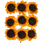 Wired Sunflowers Embellishments: Pack of 9 image number 1