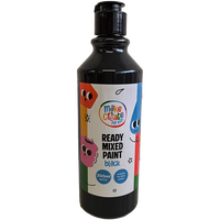 Ready Mixed Black Paint: 300ml