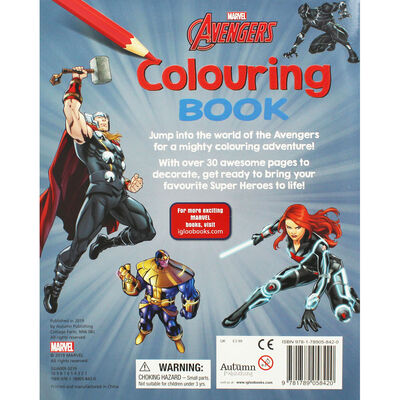 Marvel Avengers Colouring Book image number 3