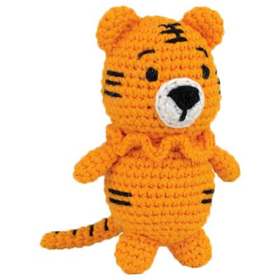 Knitty Critters Pouch Pals: Ralph the Tiger image number 2