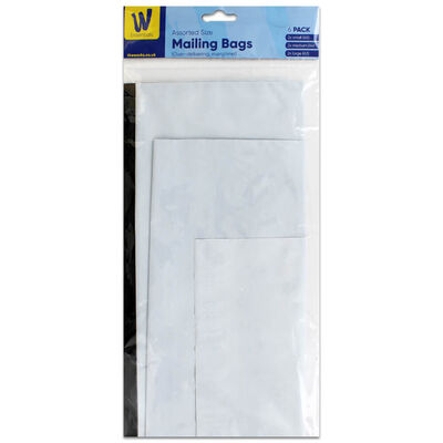 Works Essentials Mailing Bags: Pack of 6 image number 1