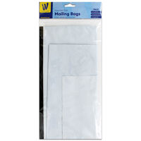 Works Essentials Mailing Bags: Pack of 6