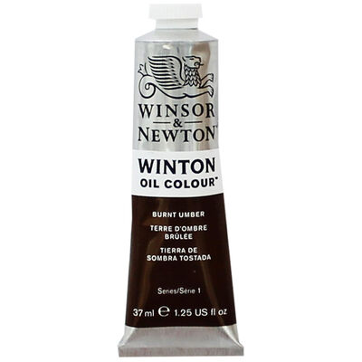 Winsor & Newton Winton Oil Colour Tube - Burnt Umber image number 1
