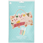 Colour Your Own Happy Easter Wooden Sign image number 1