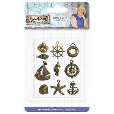 Crafters Companion Nautical Collection Metal Charms image number 1