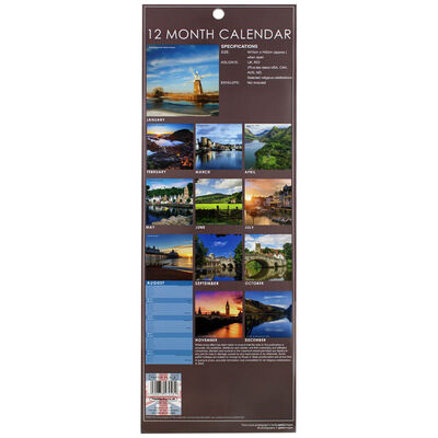 2022 Slim Calendar and Diary Set: Britain image number 4