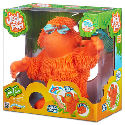 Jiggly Pets Tan Tan the Orangutan: Orange image number 1