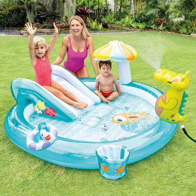 Intex Inflatable Gator Play Centre image number 3