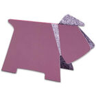 Stay Doggy Book Rest: Purple Herringbone image number 2